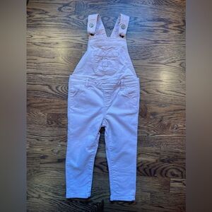Gap Girls Solid Light Pink Overalls Front Pocket One Piece Size 2